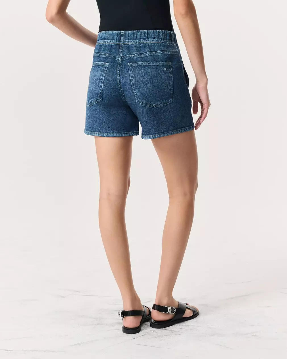 'Denim' Sweat Shorts