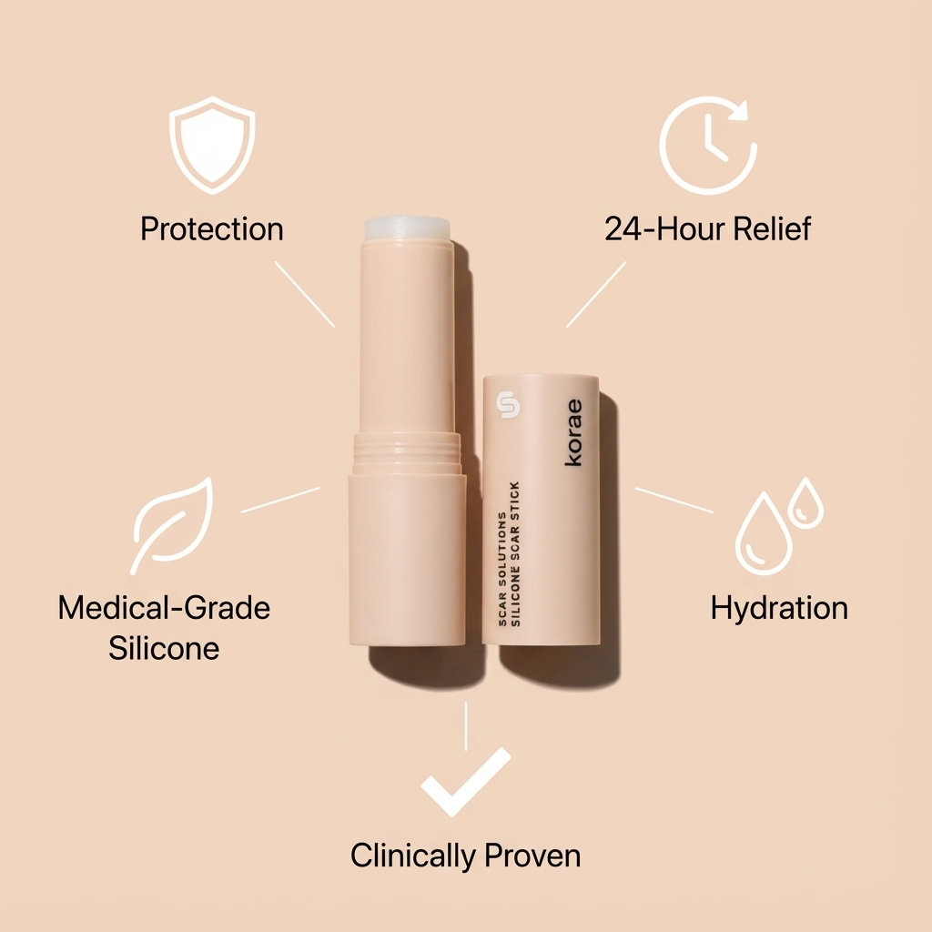 Scar Solutions Silicone Stick - Face & Body